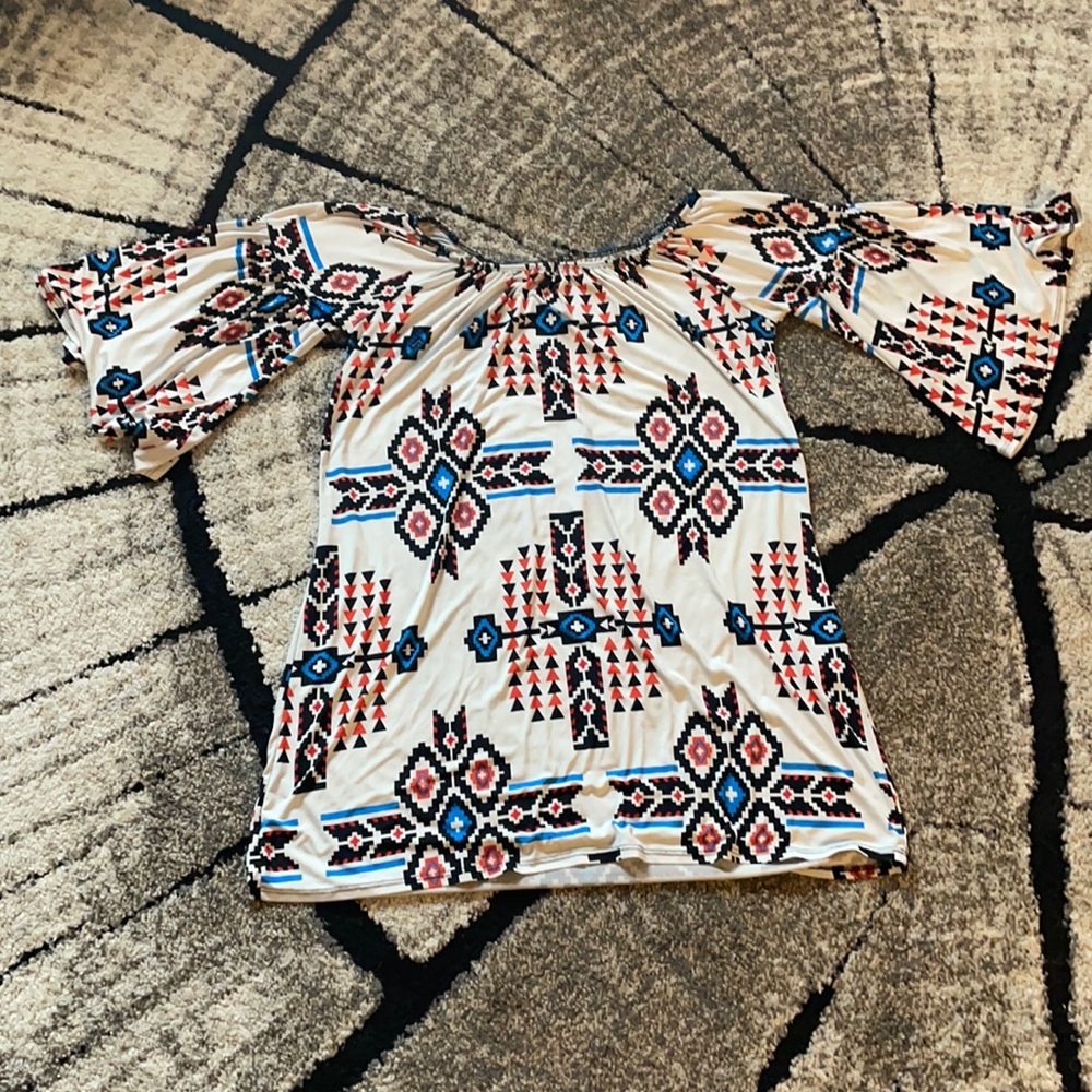 Colorful women’s blouse Large